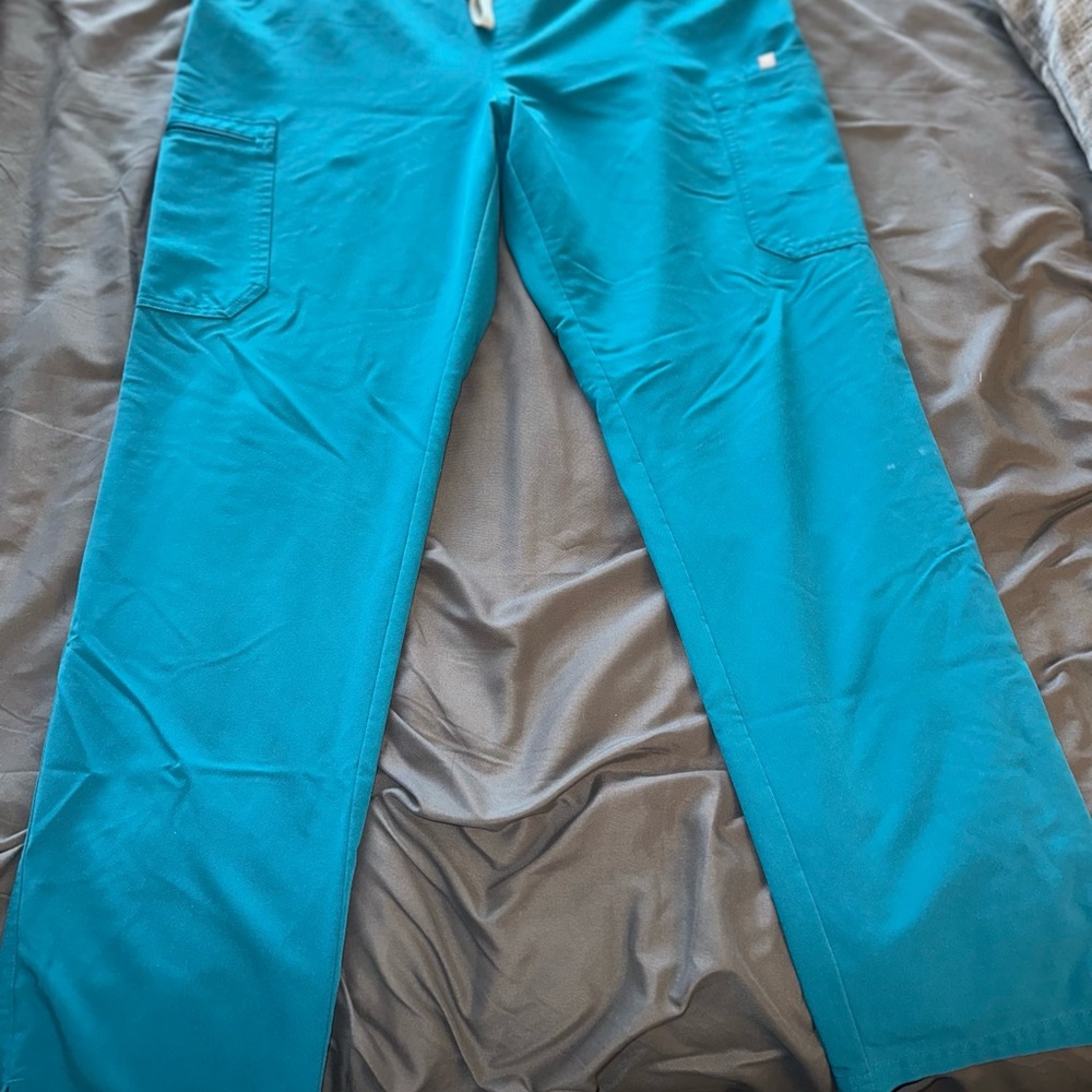 Figs Women's Pacific Blue Yola Skinny Scrub Pants
